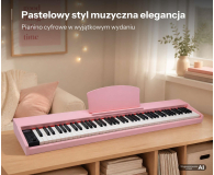 MusicMate Pianino cyfrowe MM-P9 PinkMelody - 1588221 - zdjęcie 9